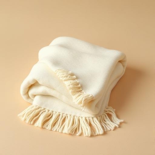 Cashmere baby blanket